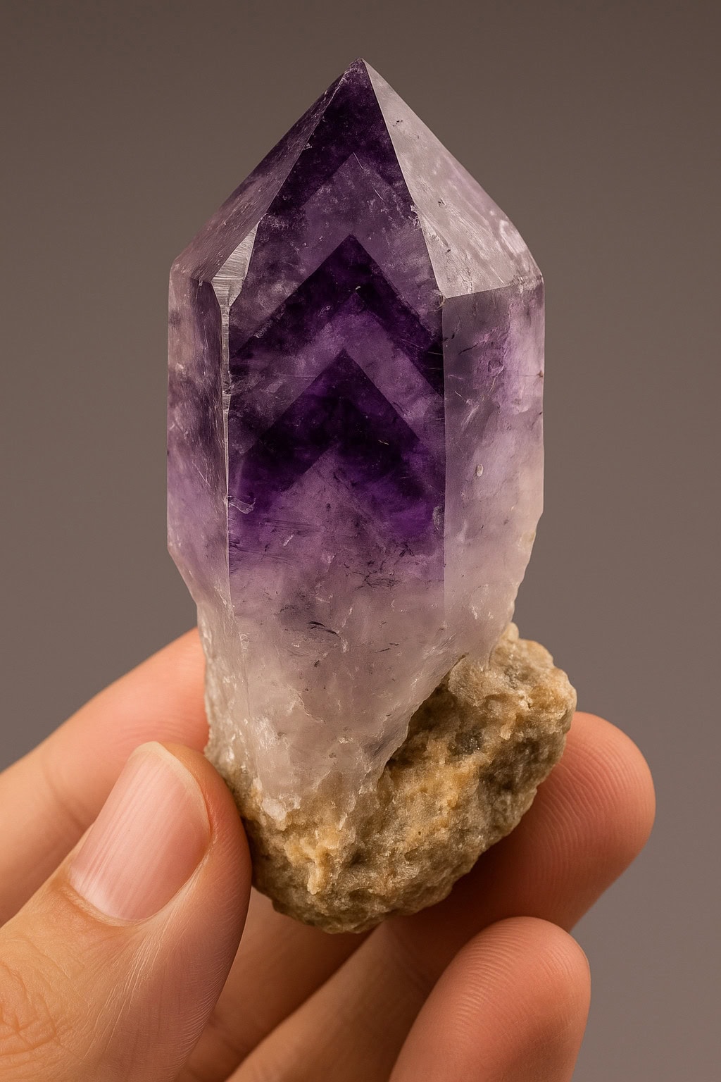 Quartz and mineral specimens from the Brandberg area in Namibia