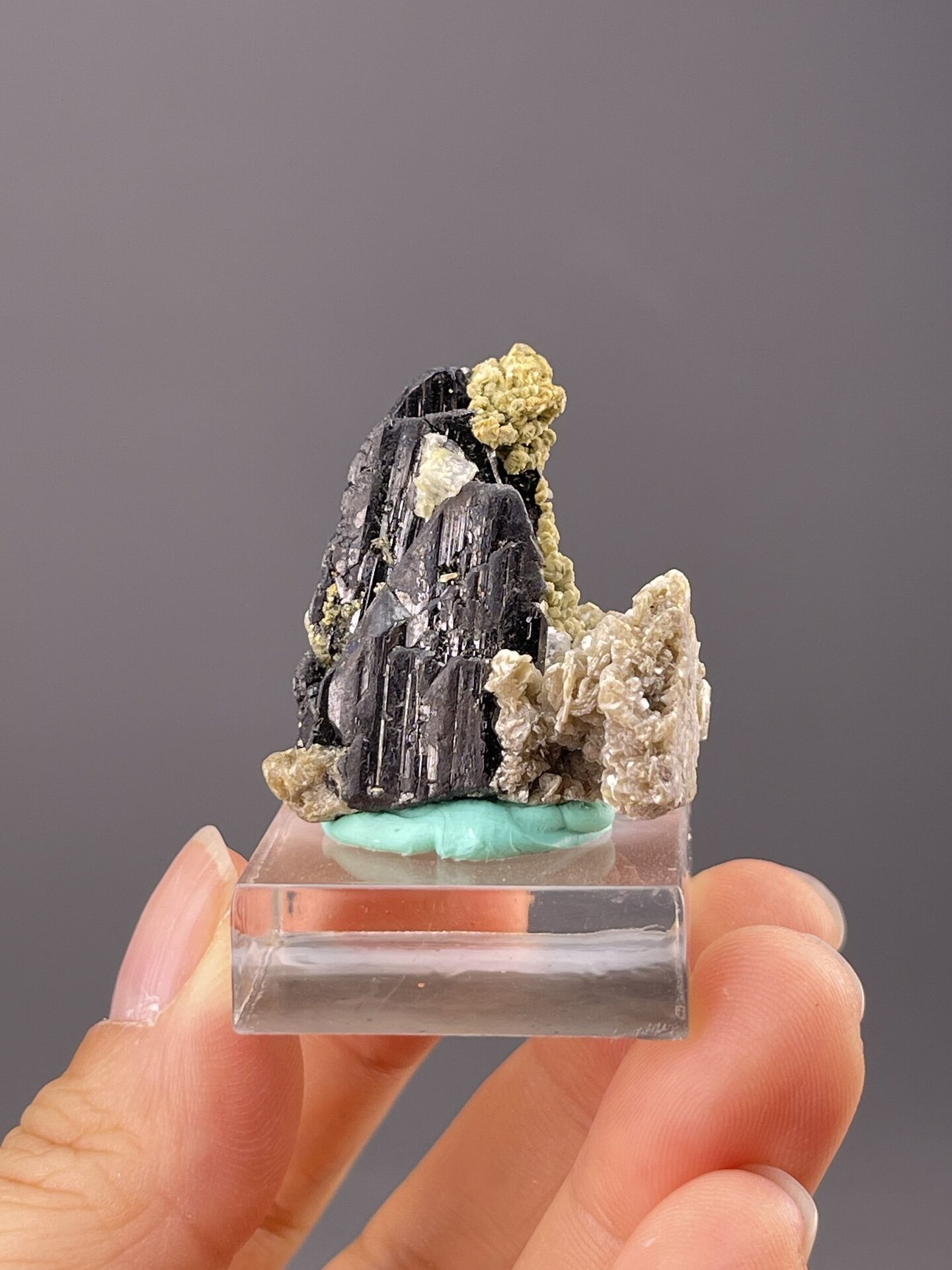 Prismatic cassiterite crystal from Yaogangxian Mine Hunan, SKU 1132