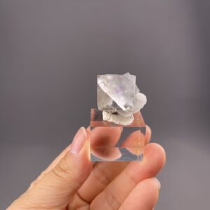 Fluorite Cubic Form - Transparent Crystal - Yaogangxian Mine, Hunan, China - Collectible Gemstone