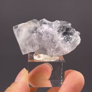 Dazzling Cubic Fluorite Crystal - Iridescent Beauty from Xianghualing, China - Collectible Gemstone