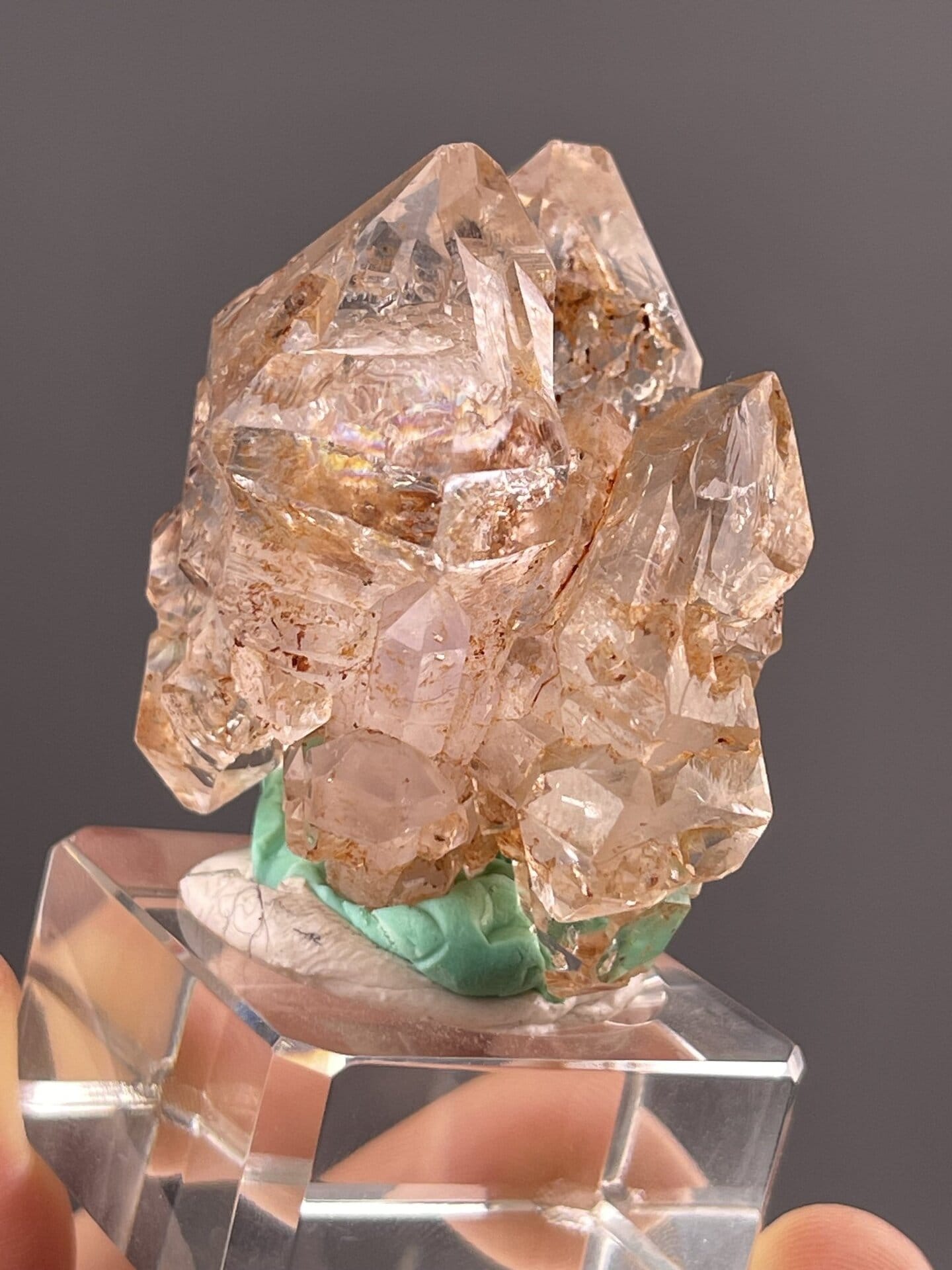Quartz scepter crystal prismatic form, Haramosh Mountains, Pakistan