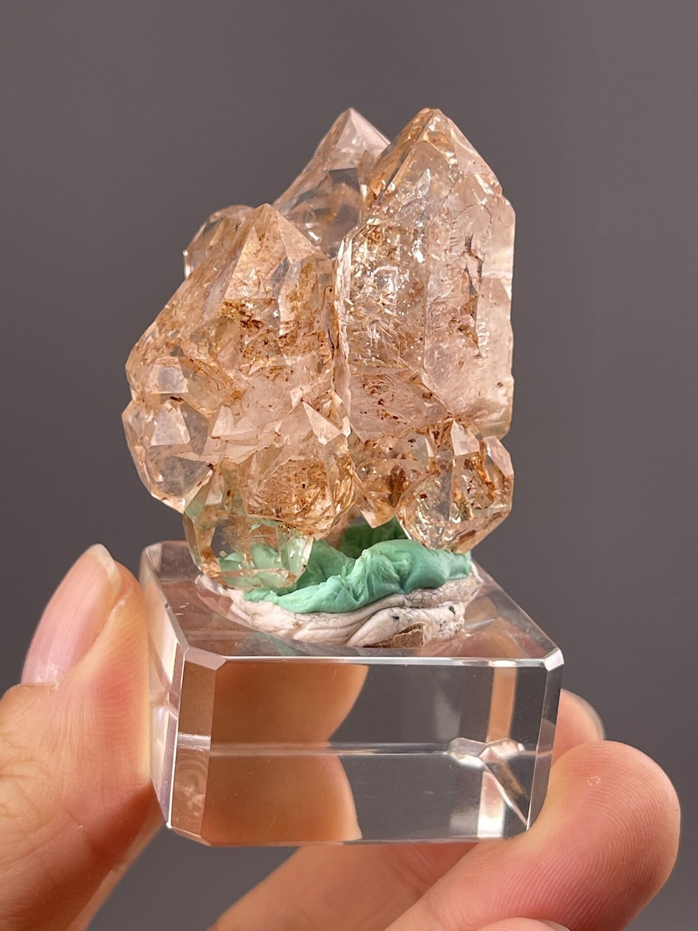 Collector-grade quartz scepter crystal, Haramosh Mountains, Pakistan