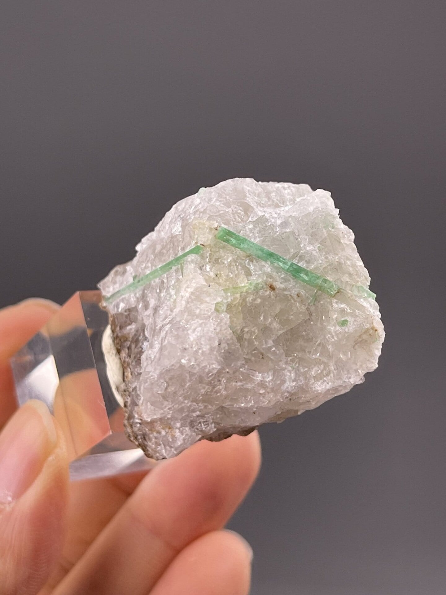 Emerald crystal from Dachang Mine Nandan Guangxi, SKU 1140