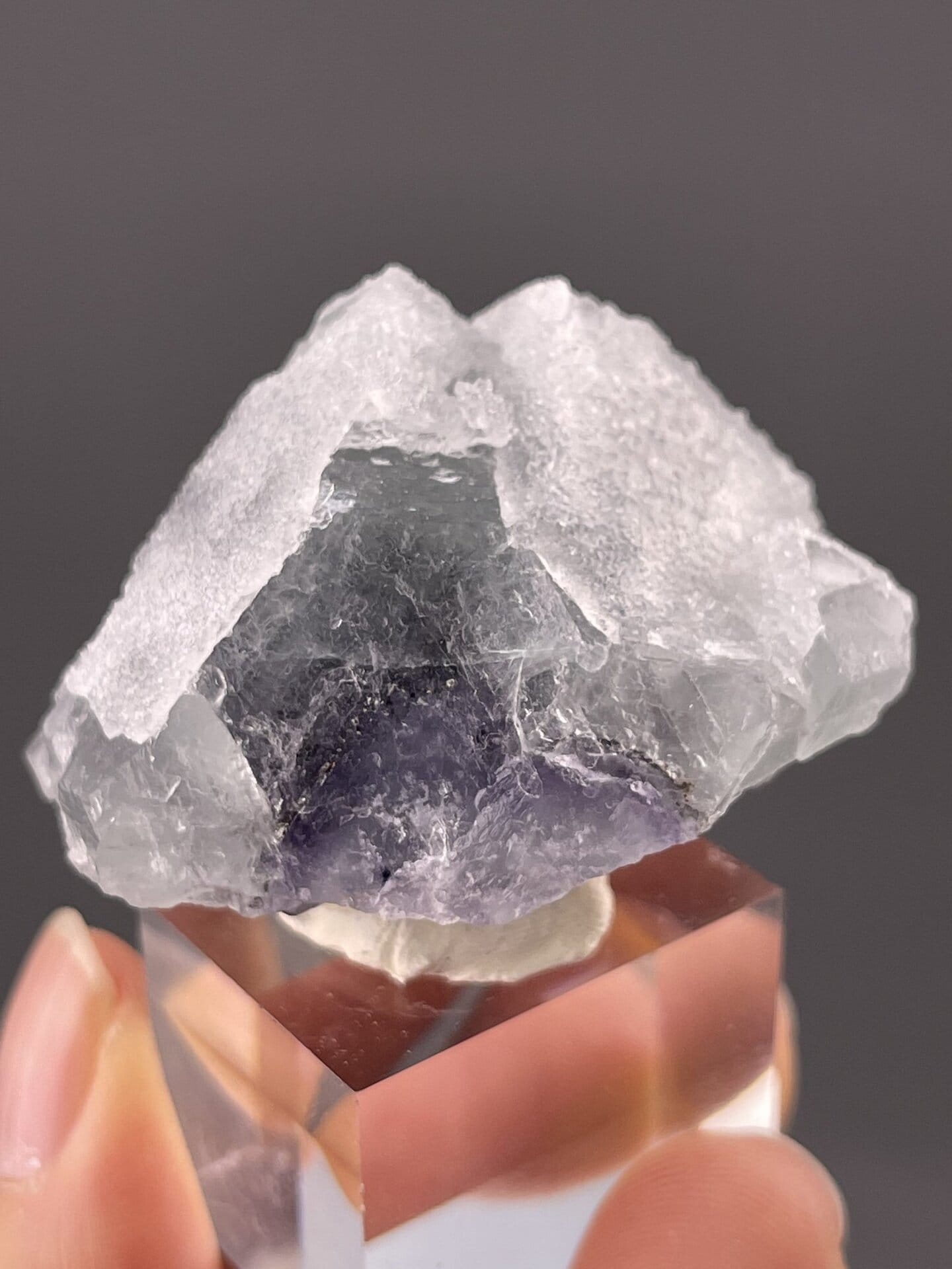 CaF₂ isometric fluorite, Mohs 4, octahedral green, Fujian China