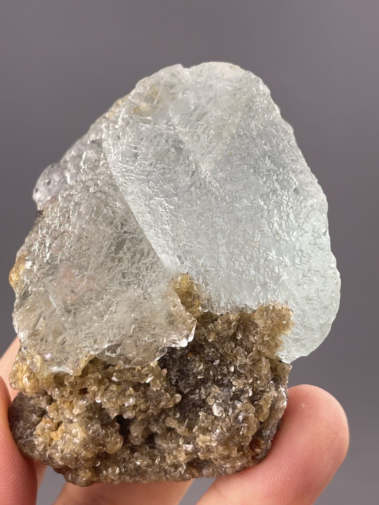 Fluorite Crystal with Color Variations from Yaogangxian Mine – side profile