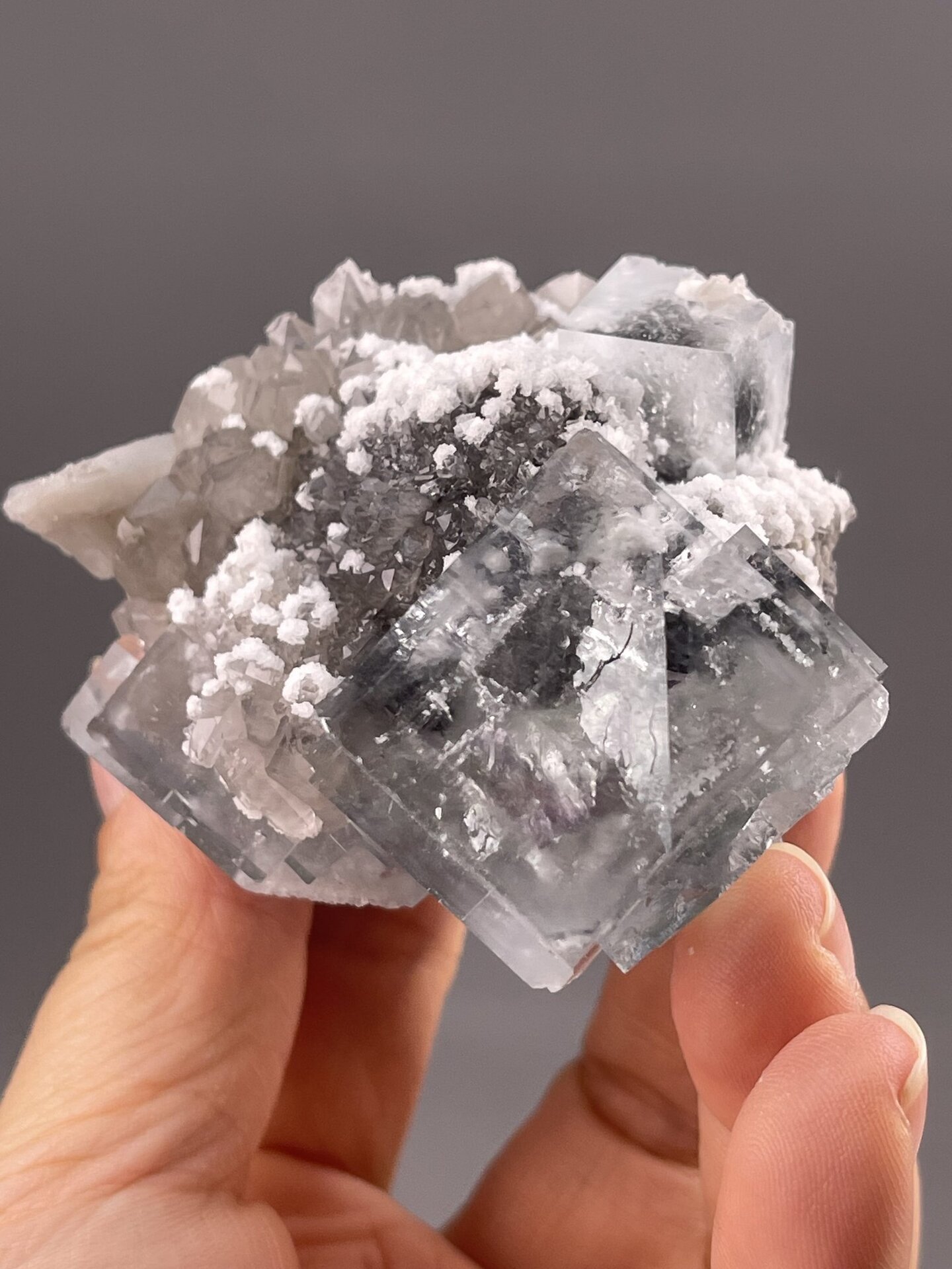 Green Fluorite Stepped Yaogangxian Chenzhou