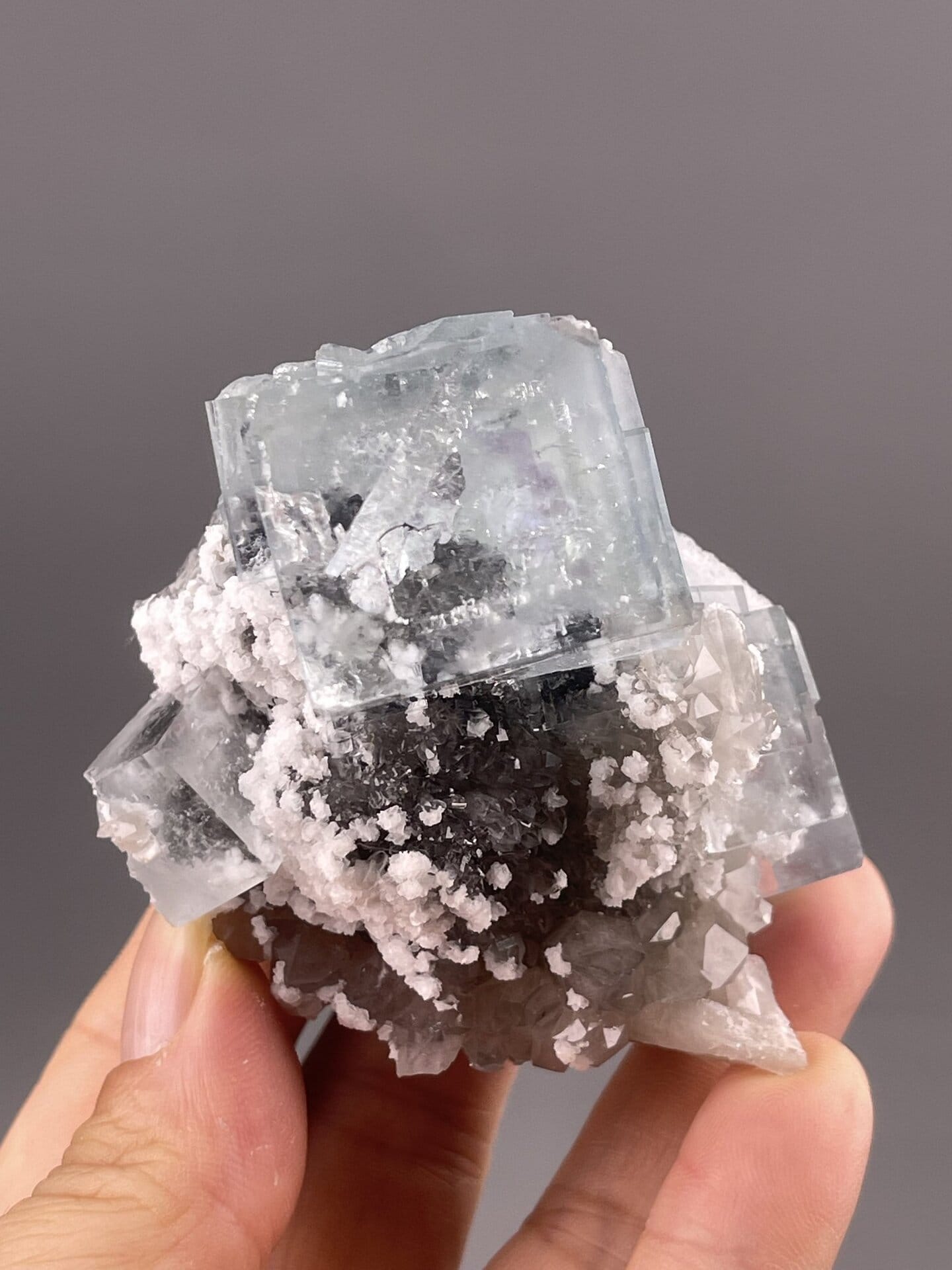 Green Fluorite Stepped Yaogangxian Chenzhou