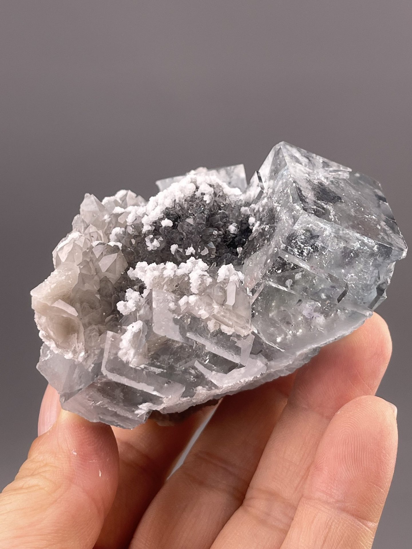 Green Fluorite Stepped Yaogangxian Chenzhou
