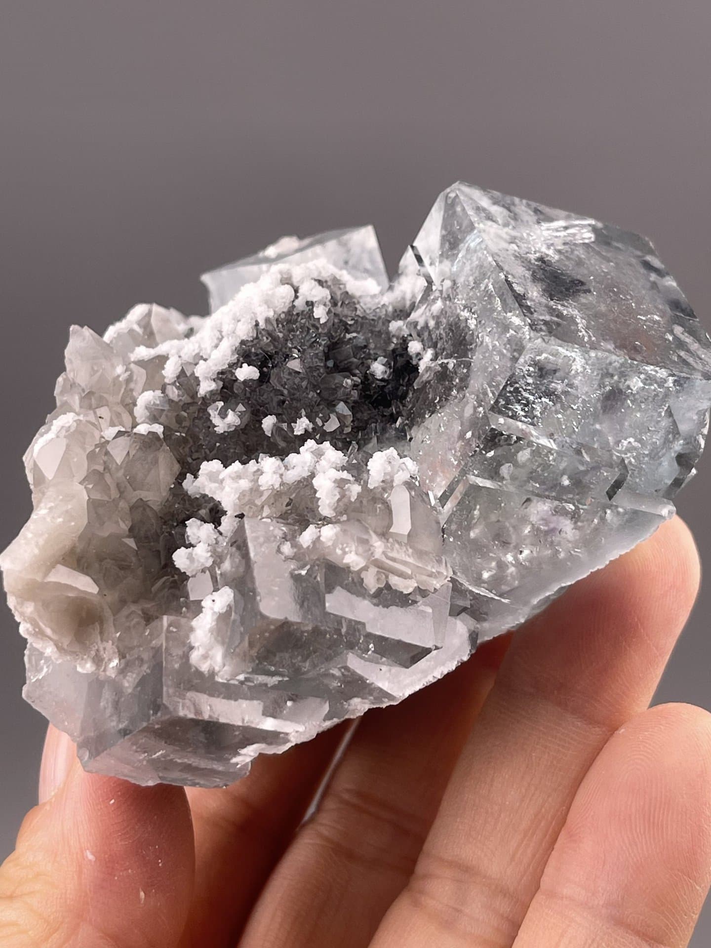 Green Fluorite Stepped Yaogangxian Chenzhou
