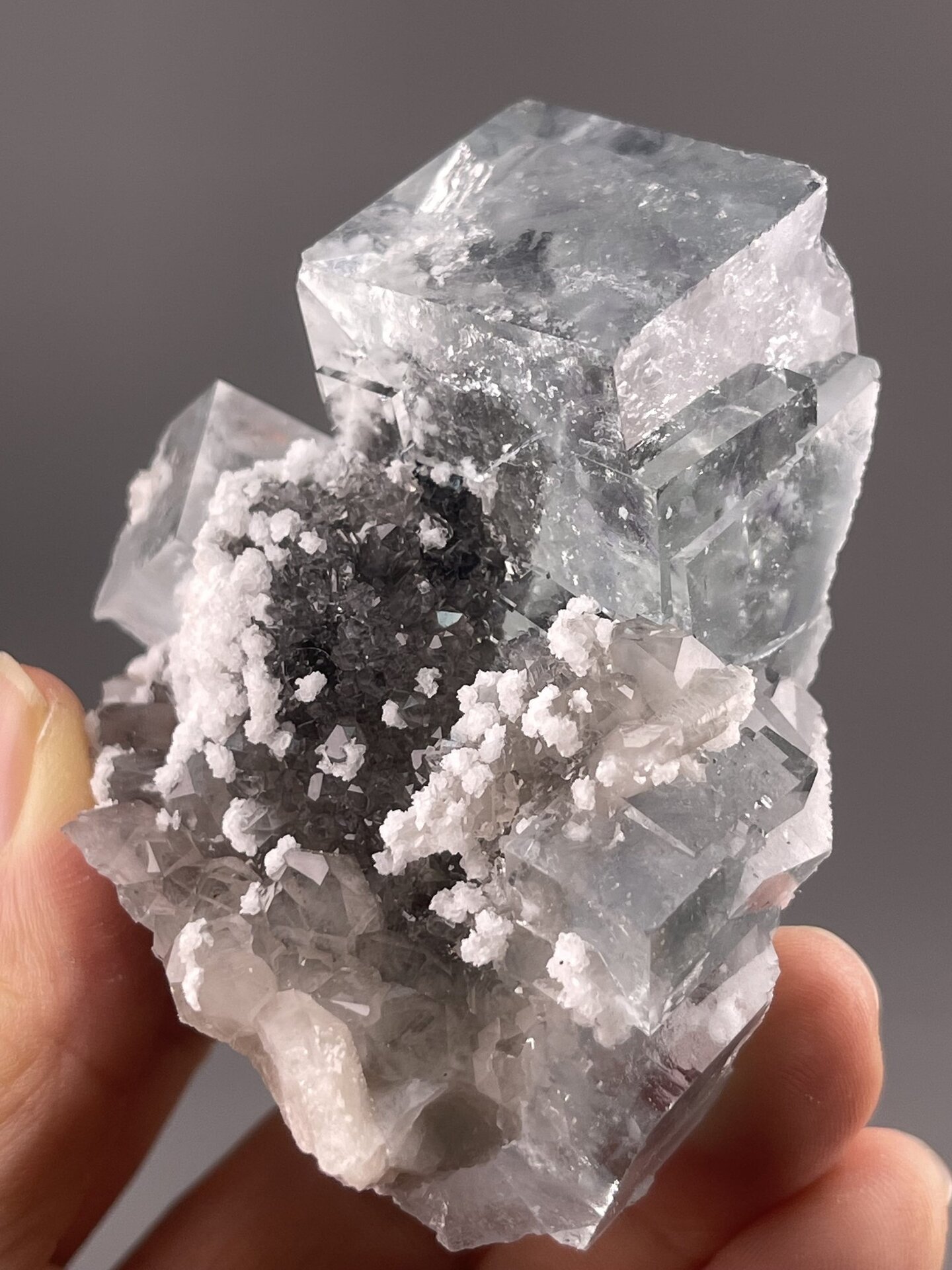 Green Fluorite Stepped Yaogangxian Chenzhou