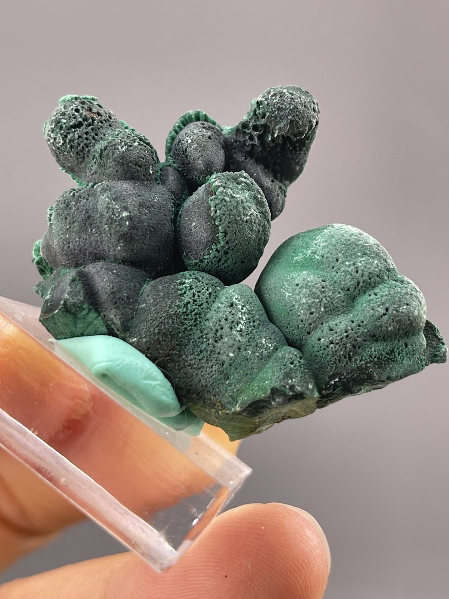 Green botryoidal malachite from Democratic Republic of Congo, SKU 1130