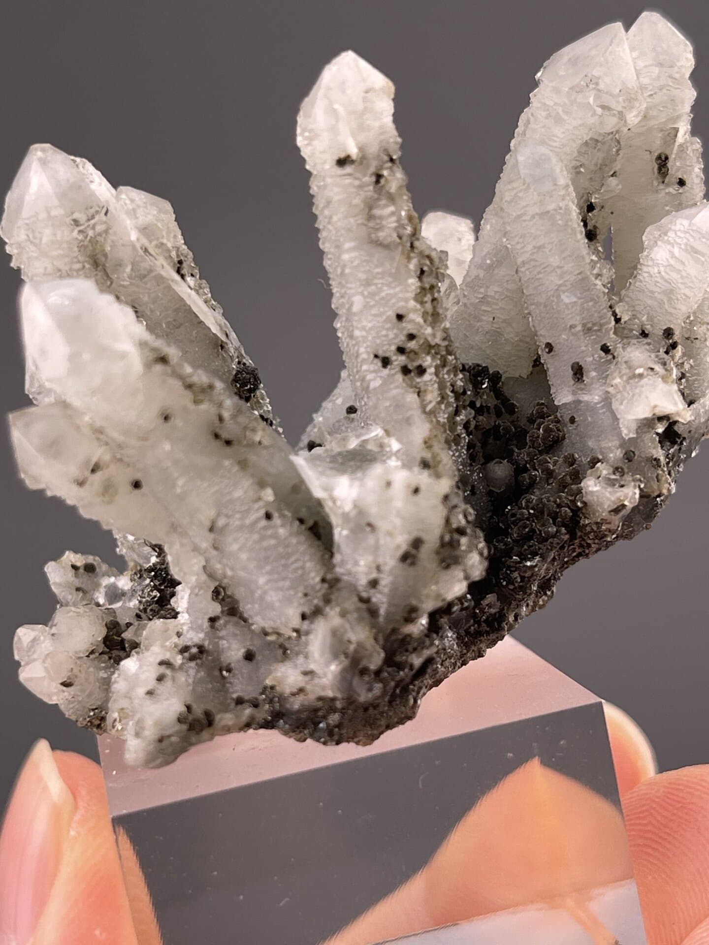 Rare screw quartz mineral specimen from Inner Mongolia China, SKU C1074