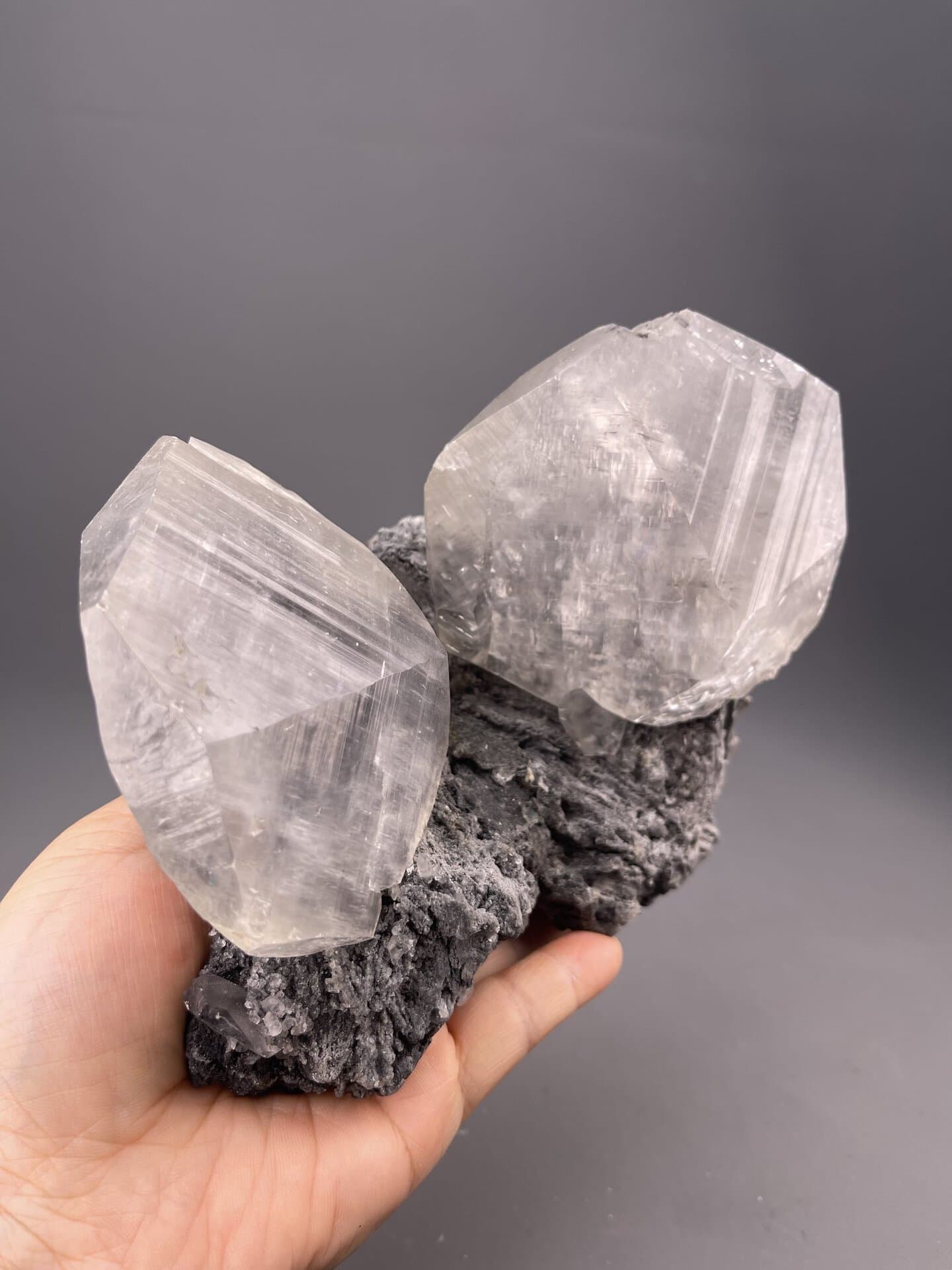 Top view of prismatic calcite arrangement, Daye Mine Hubei