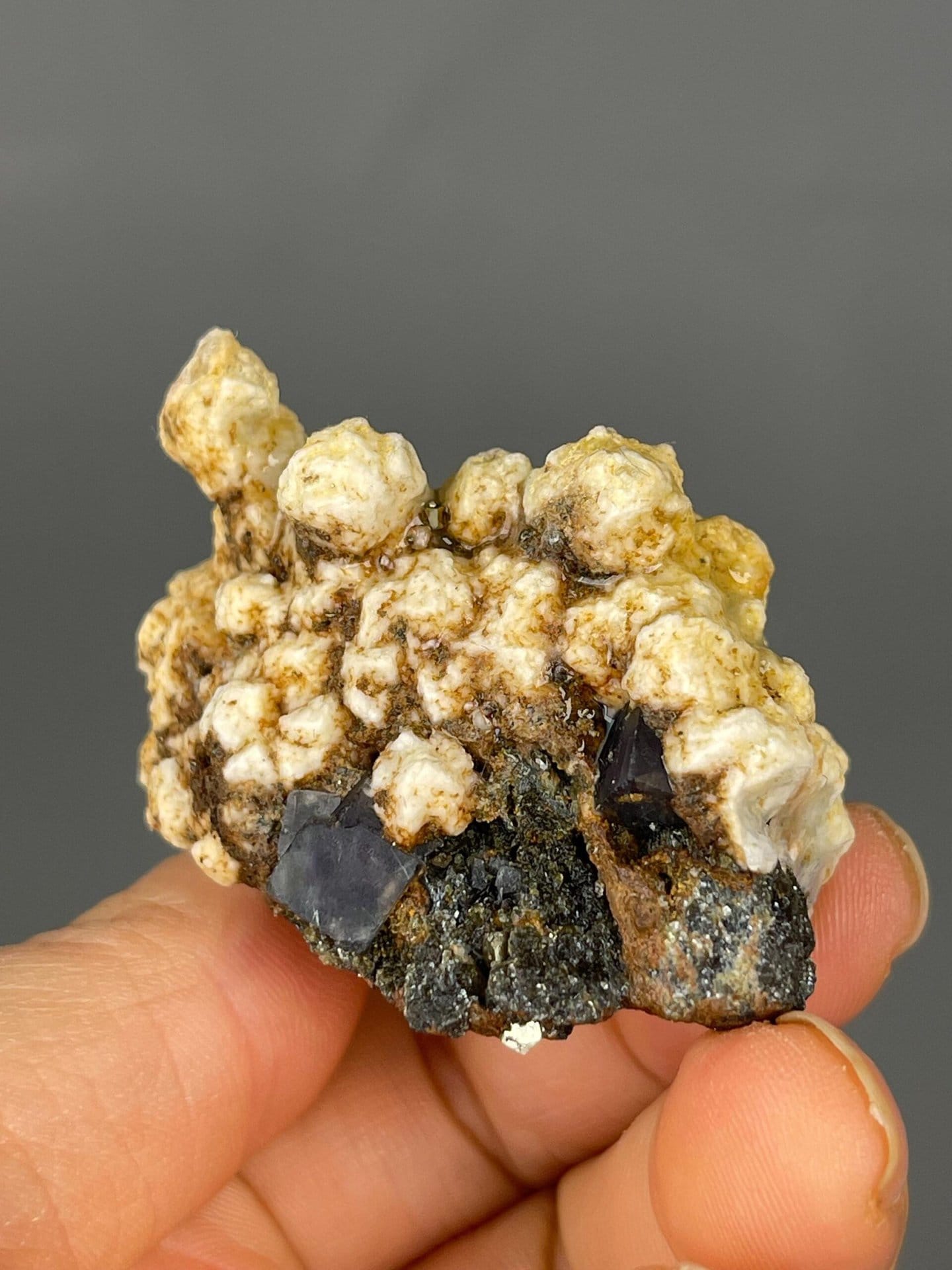 Purple Fluorite specimen, Inner Mongolia, China