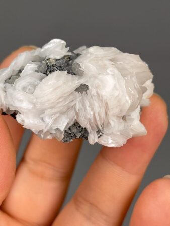 Pink Calcite Crystal - Flower Formation - UV Fluorescent - Natural Gem - Perfect for Collectors