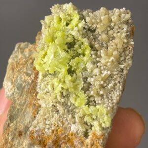 Pyromorphite Crystal Matrix - Vibrant Green Specimen - Guangxi Origin - Collector's Item