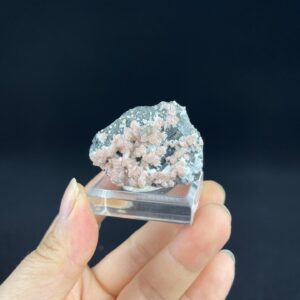 Rhodochrosite Mineral Specimen - Snowflake Crystal Design - Guangxi Origin - Collectible Art