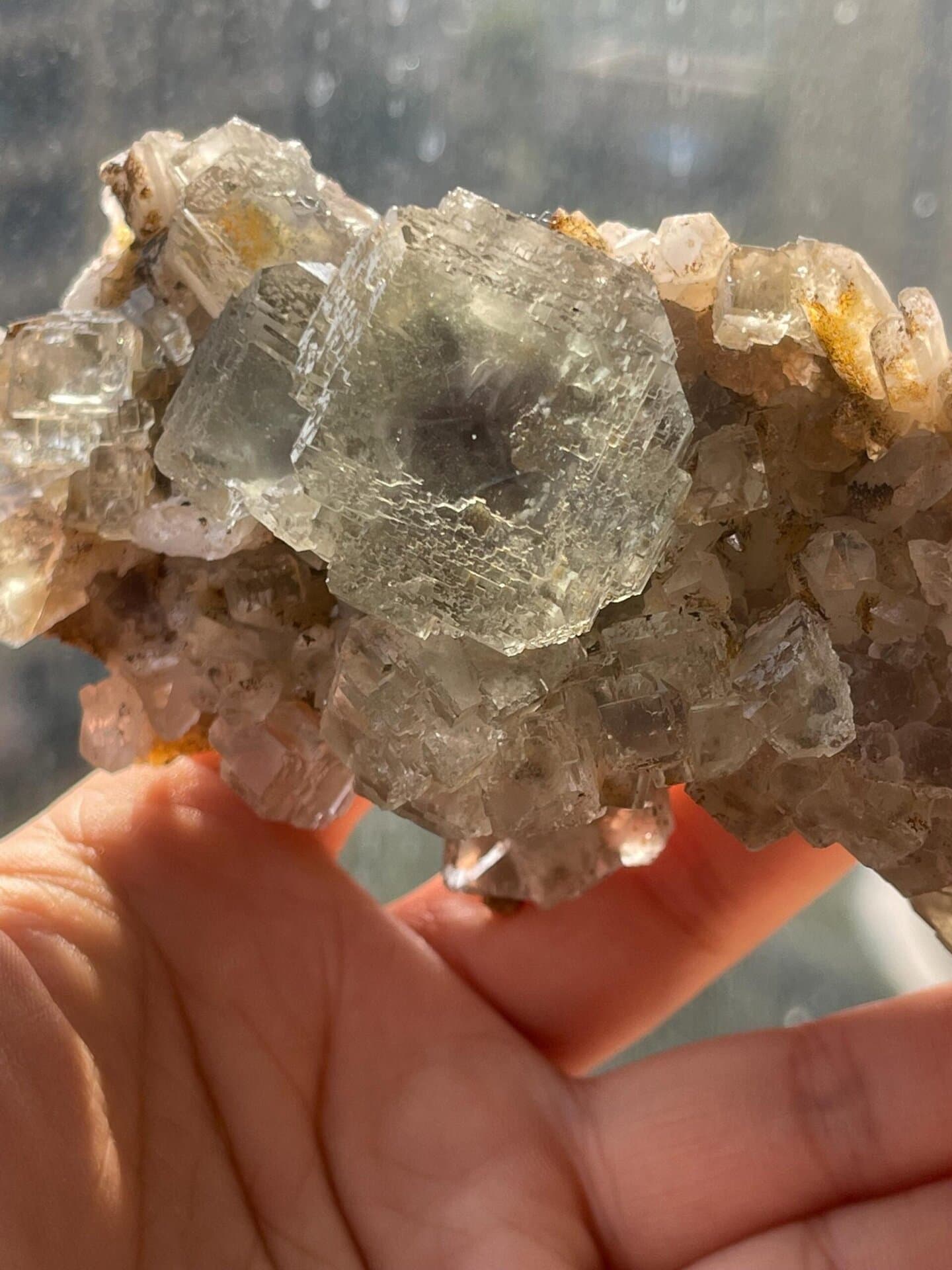 Collector green fluorite cluster from Xianghualing Mine
