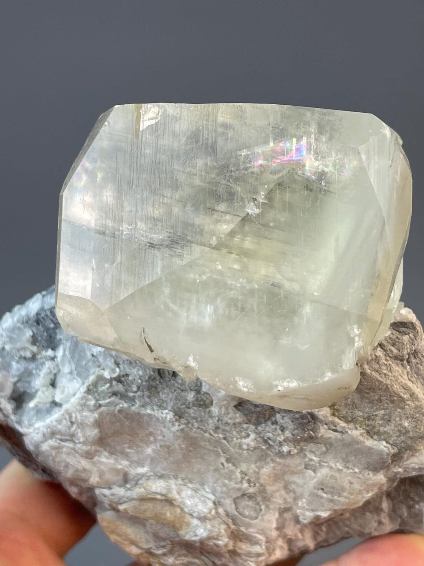 Collector yellow calcite sphere specimen from Zhejiang, China