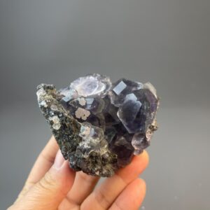 Tanzan Fluorite Crystal - High Transparency - Rare Fujian Phantom - Collector's Gem