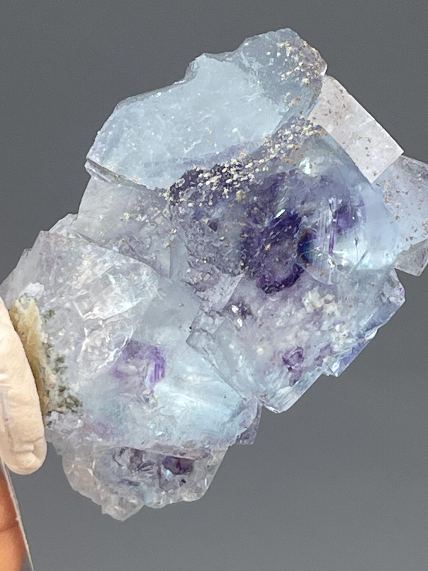 Collector fluorite specimen with internal phantom, Hunan origin