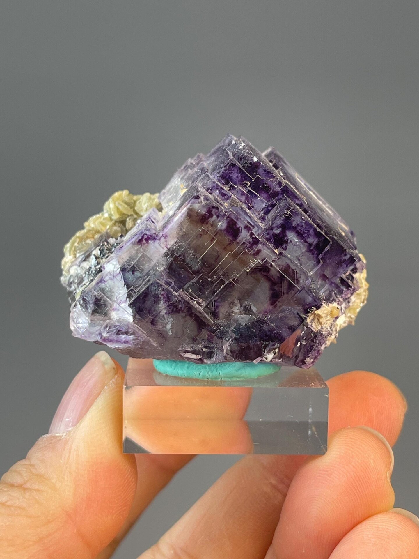 Purple Fluorite specimen