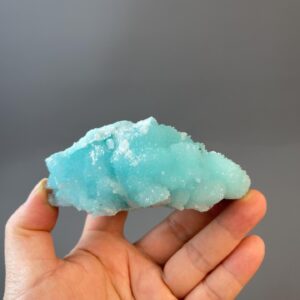 Azurite Cloud Formation - Vibrant Blue with White Inclusions - Natural Mineral Specimen - Decorative and Collectible Use