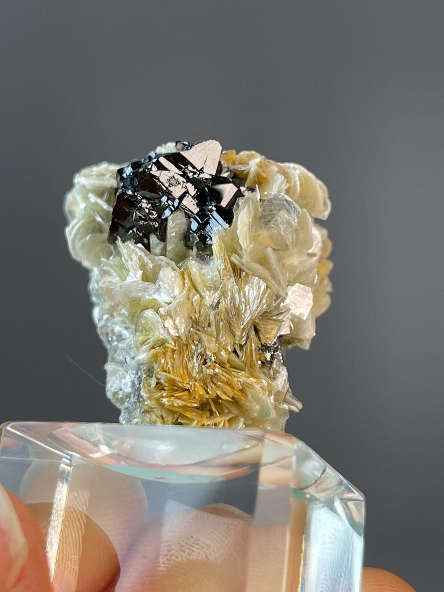 Rare cassiterite with mica combination, Xuebaoding deposit