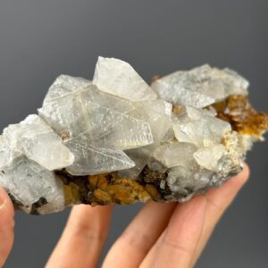 Fluorescent Calcite Cluster - Spiky Pink Needles - UV Reactive - Daye, Hubei - Collectible Gem