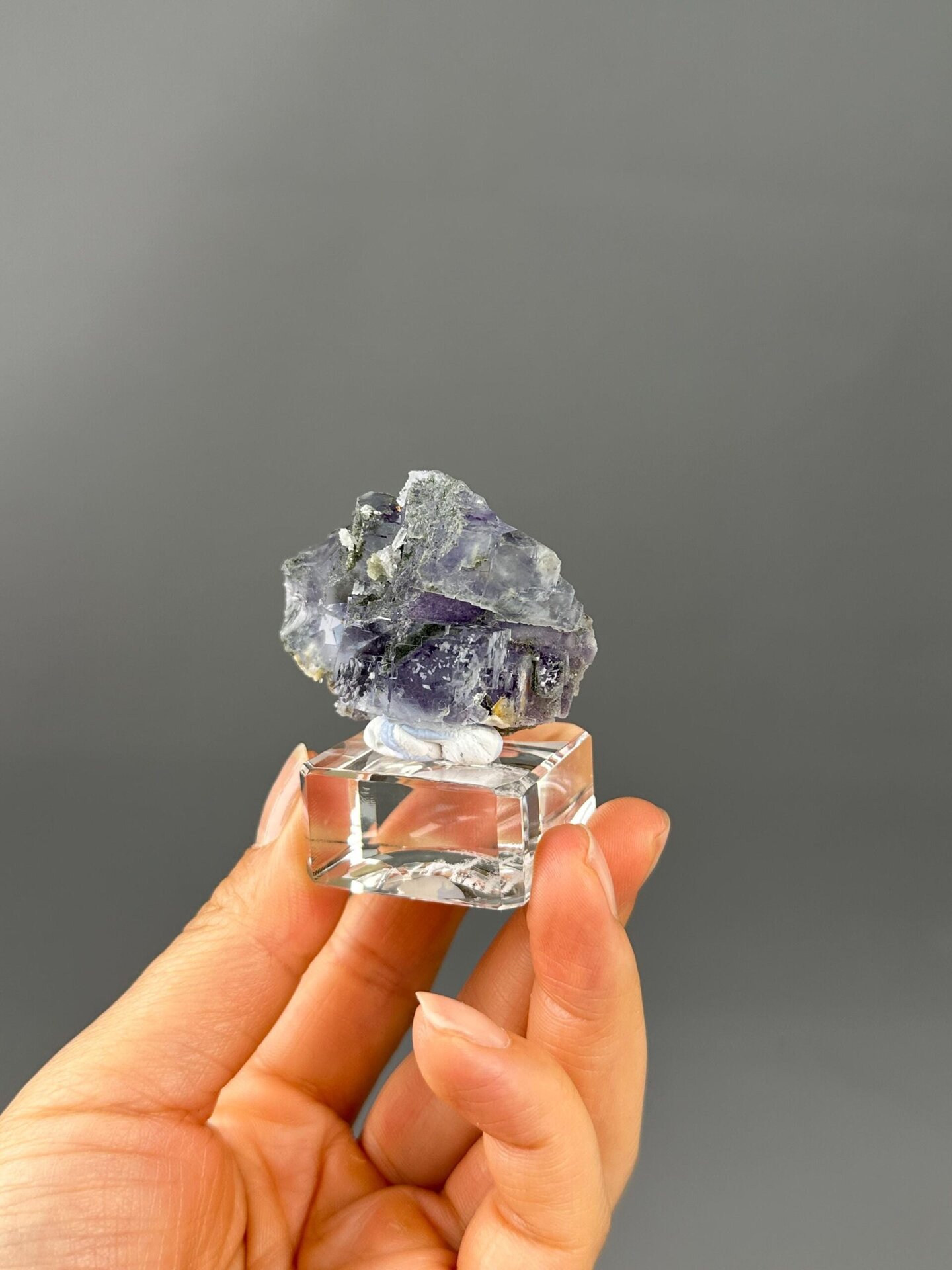 Phantom fluorite side profile Yaogangxian Hunan