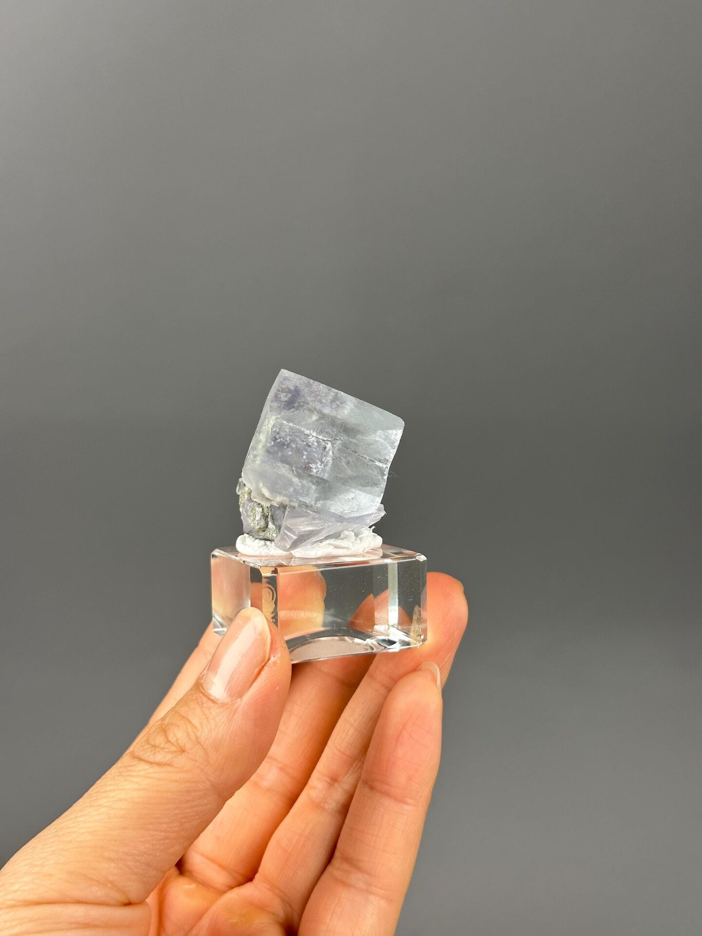 Twin fluorite side profile Yaogangxian mine