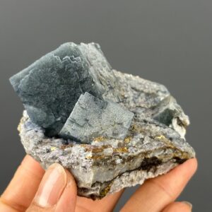 Green Fluorite Cluster - Step Growth Rarity - Inner Mongolia Gem - Collectible Mineral Specimen