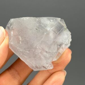 White Fluorite Crystal - Blue Phantom Mineral - Hunan Origin - Collector's Treasure