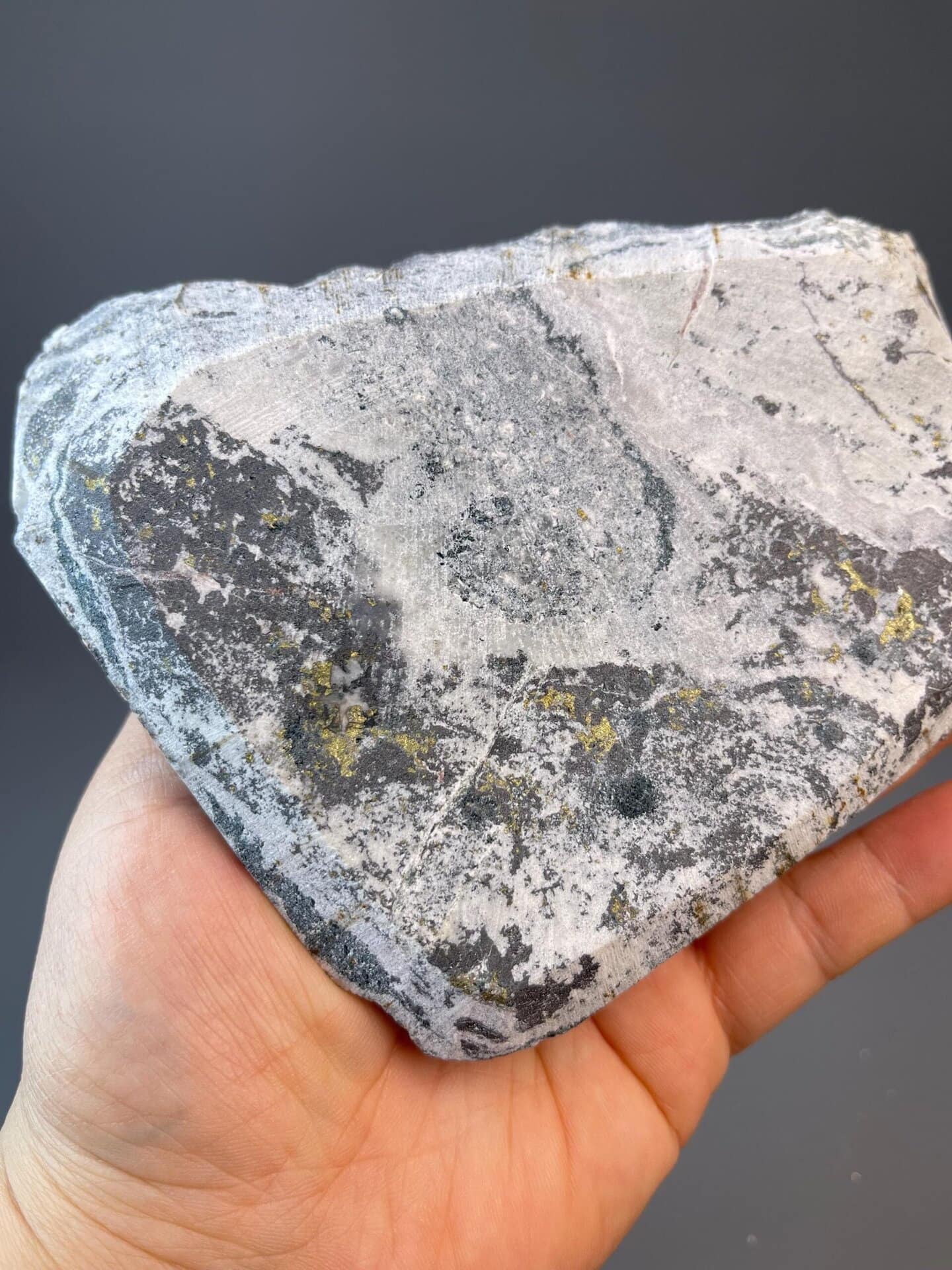 Large white calcite cluster with trigonal crystal symmetry