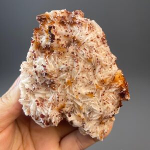Rare Moroccan Red Vanadinite Crystal - Vibrant Sparkling Clusters - Unique Mineral Specimen - Perfect for Collectors
