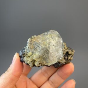 White Spherical Fluorite Crystal - Rare Collector's Item - Inner Mongolia