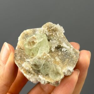 Vibrant Twinned Fluorite and Quartz Formation - Unique Natural Specimen from Hunan, China - Collectible Display Piece