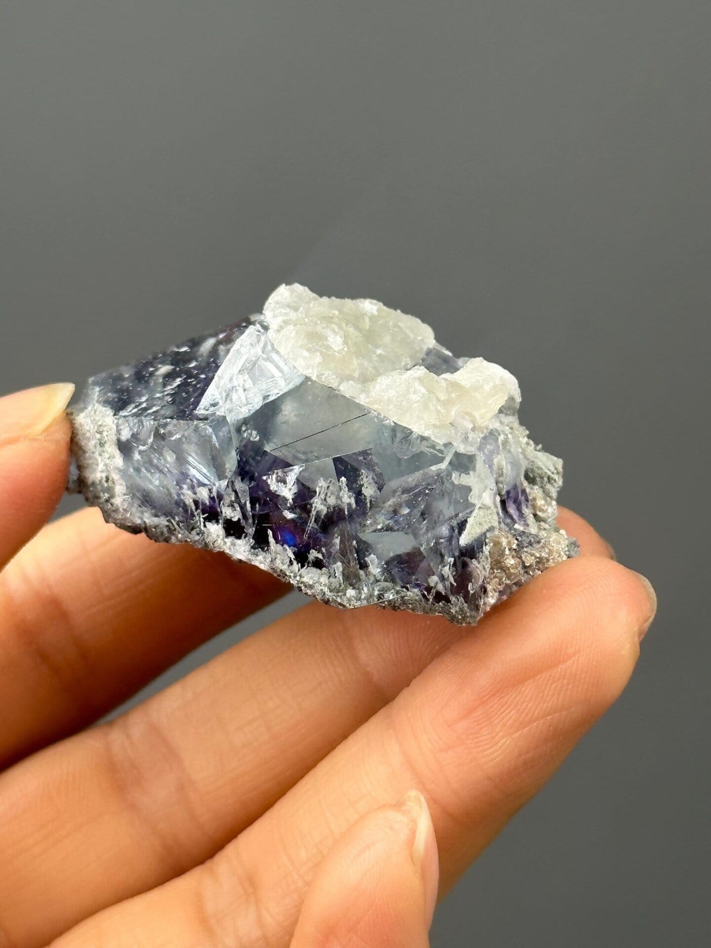 Purple Fluorite specimen, Hunan, China
