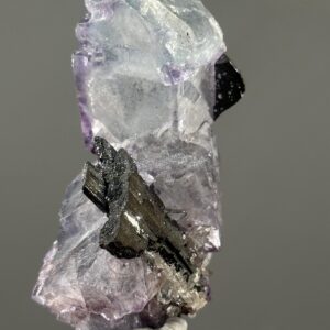 Yaogangxian Fluorite Crystal - Purple Phantom - Cassiterite Inclusions - Collector's Gem