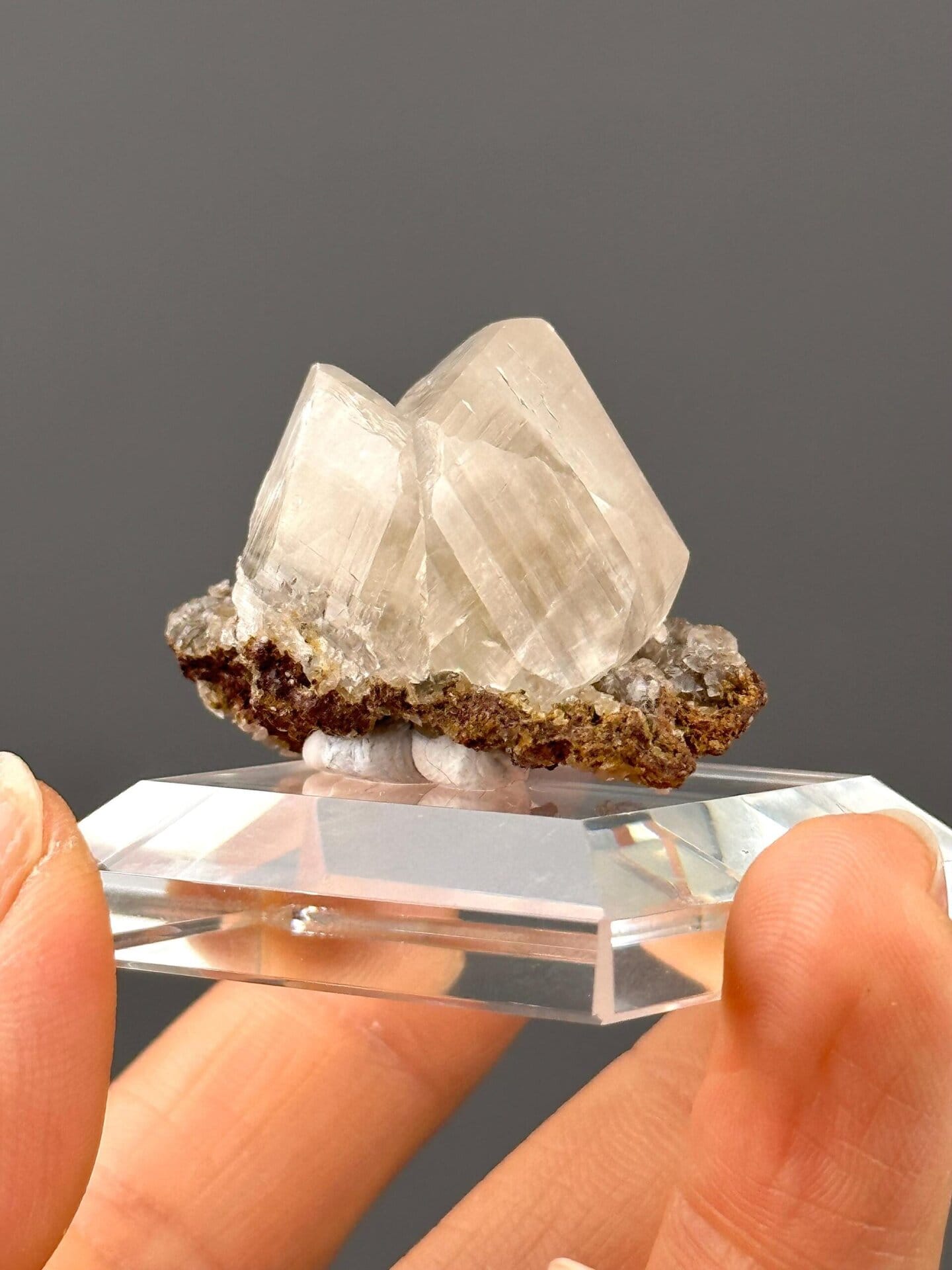 CaCO₃ trigonal calcite, Mohs 3, Hunan, China, 0.88 oz