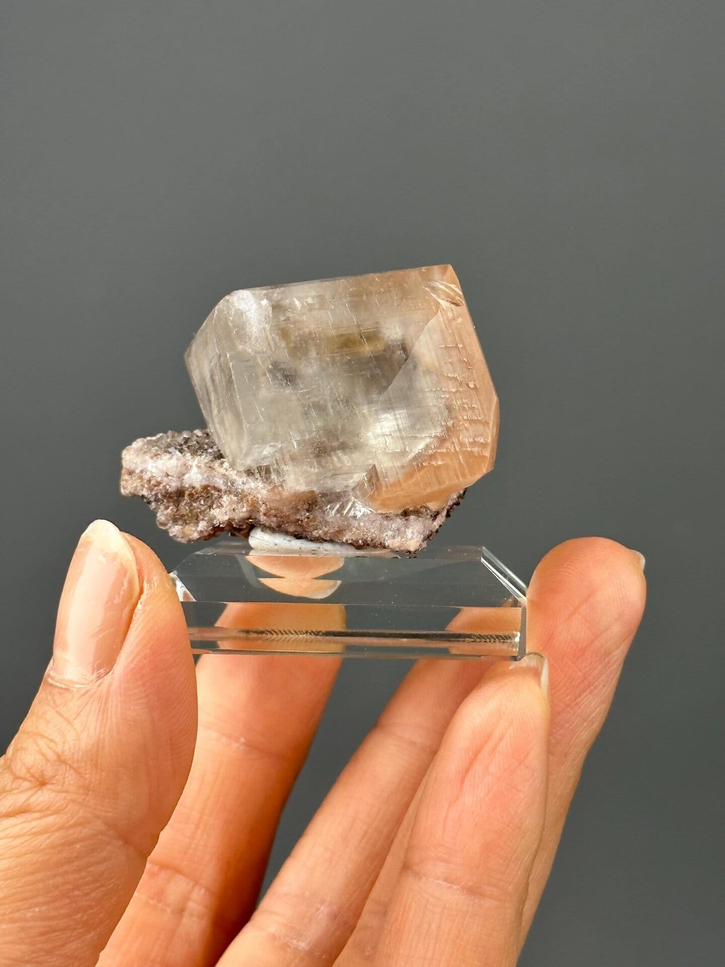 CaCO₃ trigonal calcite, Mohs 3, Daye, Huangshi, Hubei, 1.59 oz
