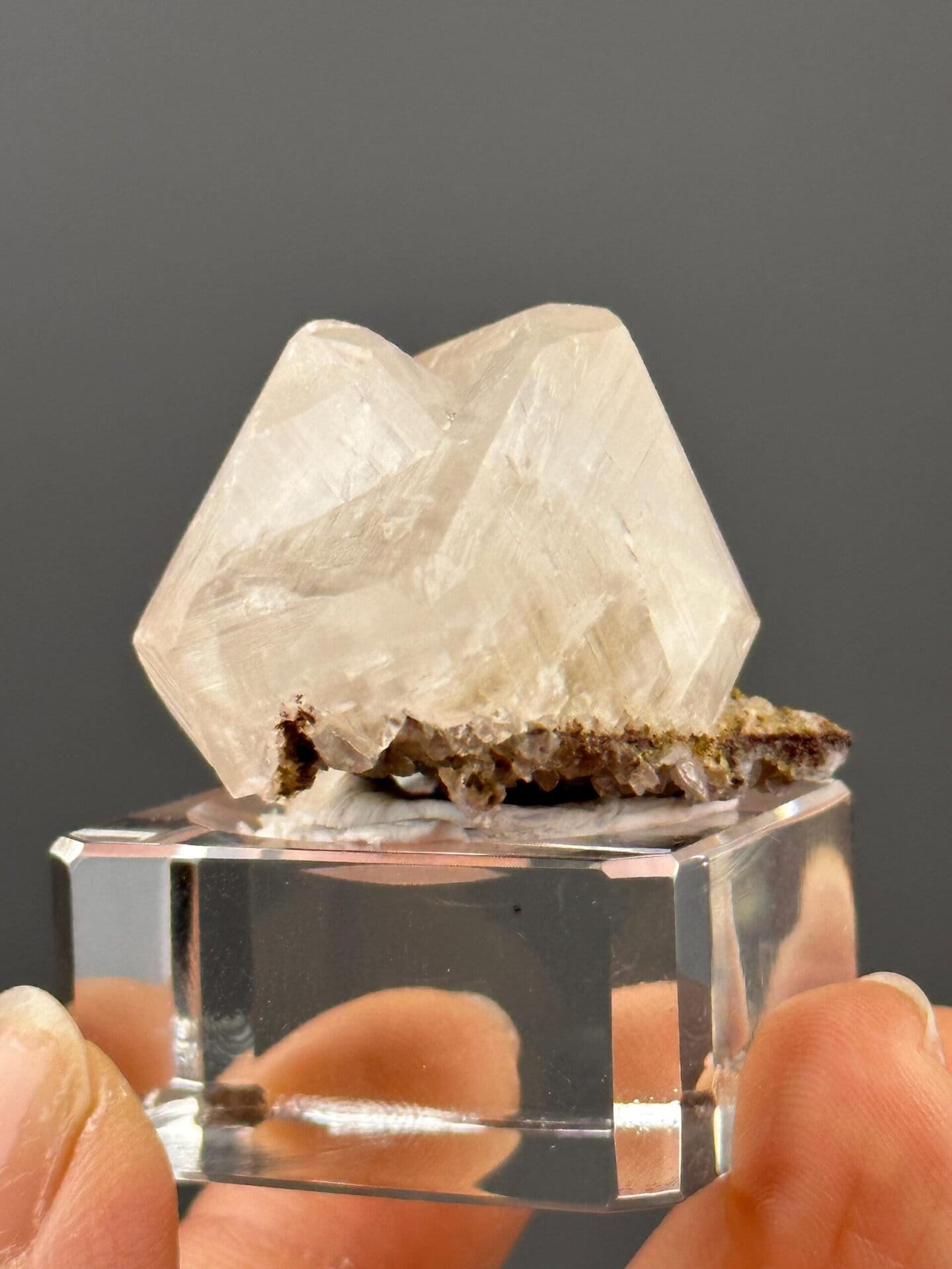 CaCO₃ trigonal calcite, Mohs 3, yellow, Fujian, China, 1.23 oz