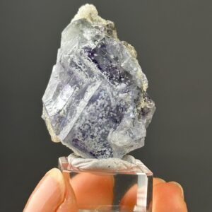 Fluorite Crystal - Raw Purple Beauty - Snowflake Inclusions and Phantom Bands - China Origin - Collectible Gem
