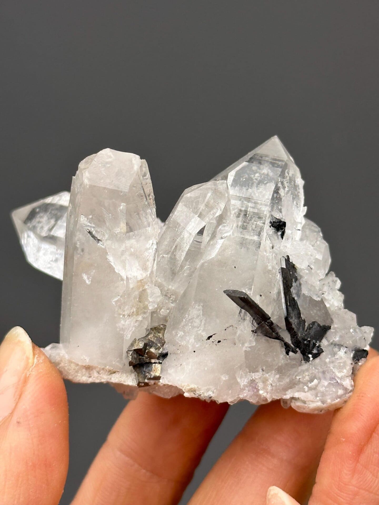 Top view of quartz-cassiterite arrangement, Yaogangxian