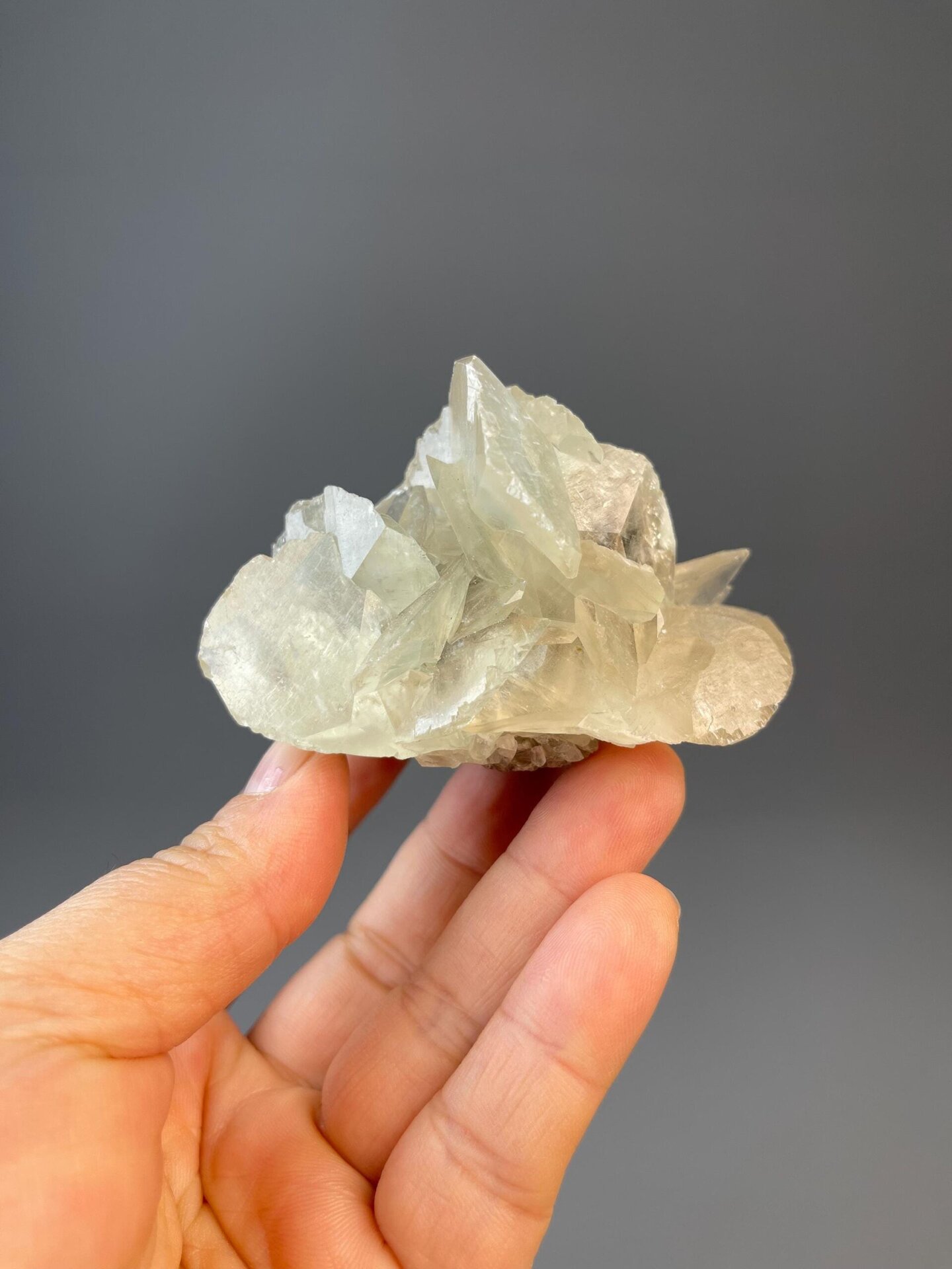 Close-up of petal-like calcite formation Hunan