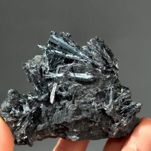 Stibnite Blade Cluster - Stunning Metallic Form - Hunan Origin - Ideal for Collectors