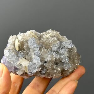 Sky-Blue Fluorite Cluster - Scenic Beauty - Xianghualing Mine - Collectible Mineral Specimen