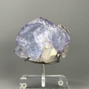 Fluorite Twin Crystals - High Transparency - Yaogangxian Origin - Museum-Grade Specimen