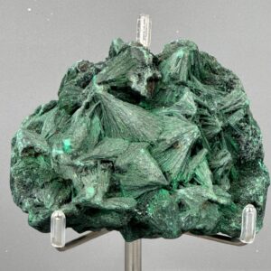Malachite Needle Cluster - Vibrant Green - Yangchun, China - Rare Collector's Gem