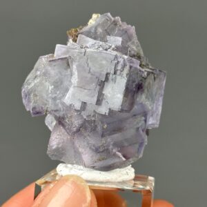Yaogangxian Fluorite Twin - Purple Gem - Rare Collector's Item - Display and Study